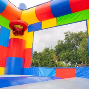 HeroKiddo+Block+Party+14'+x+26'+Inflatable+Water+Slide+Bounce+House+Combo+(with+Air+Blower) (2)