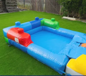 HeroKiddo+Block+Party+14'+x+26'+Inflatable+Water+Slide+Bounce+House+Combo+(with+Air+Blower) (4)